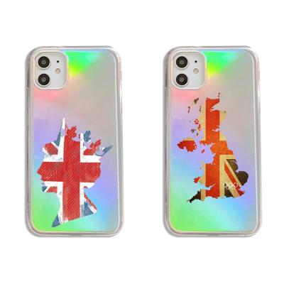 China Anti-drop for iphone 11/12 pro 11Pro/12Pro mini 7 max 8 plus case for iphone X XR UK flag phone cases covers for sale