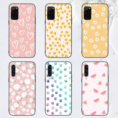 China beautiful Anti-drop love heart mobile phone protect 3d sublimation designer cell phone case for samsung galaxy a52 a51 s21 ultra for sale