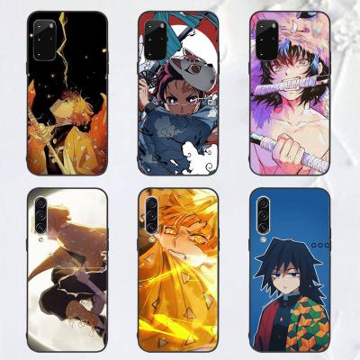 China Anti-drop For Samsung A32/A52 M02S/M31S S10 Case For Samsung Galaxy A12 S21 Ultra Note 20 Anime Demon Slayer Comics Phone Case Cover for sale