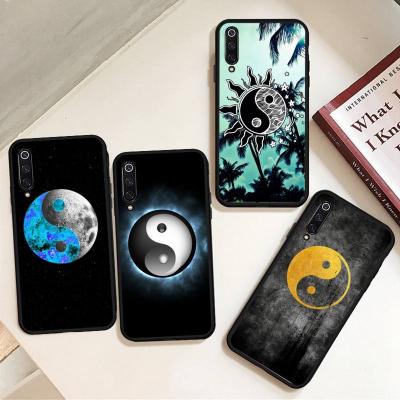 China Anti-fall round tai chi gossip yin and yang Chinese phone case for Xiaomi MI 9 9 pro 9s 8 8t 7 redmi 9t 10 9 note 9a 8 8a 10 max for sale