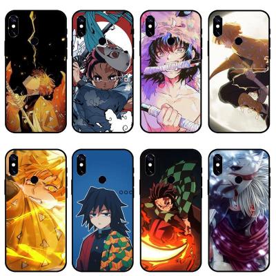 China Anti-drop For Xiaomi 11 10 Pro 9 Se 8 Lite 6X Case For Redmi Note 5 Max 7/8/6 Pro 9 Pro Anime K30/20 Demon Slayer Comics Phone Case Cover for sale