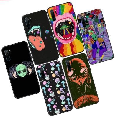 China Anti-drop For Huawei P30/P40 Pro P30 Lite P20 Case For Huawei Y9 Mate 20/30 Lite Pro P20 Alien Space Phone Case Cover 2019 Aesthetics Cartoon for sale