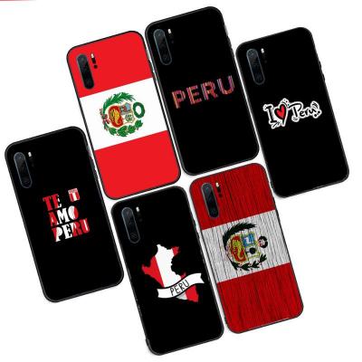 China Anti-drop For Huawei P30/P40 Pro P30 Lite P20 Case For Huawei Y9 2019 Pro Mate 20/30 Lite Nova 3I Peru Flag Phone Case Cover for sale