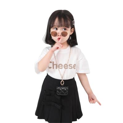 China QUICK DRY Letter Printed Cotton T-shirt Babies Children Kids Short Sleeve Sweatshirts and Boy's Summer T-shirts for sale