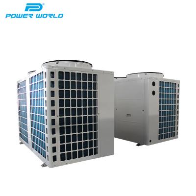 China Hotels POWER WORLD Top Discharge Central Air Conditioner Cold Storage Condensing Unit 55kw for sale