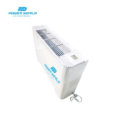 China Hotels POWER WORLD FCU High Quality Vertical Water Fan Coil Unit 24000Btu for sale