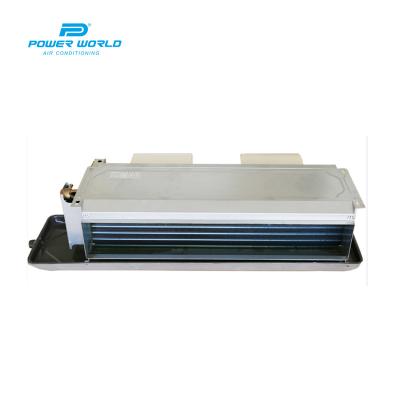 China Hotels POWER WORLD FCU Cooled Horizontal Concealed Water Water Fan Coil Unit for sale