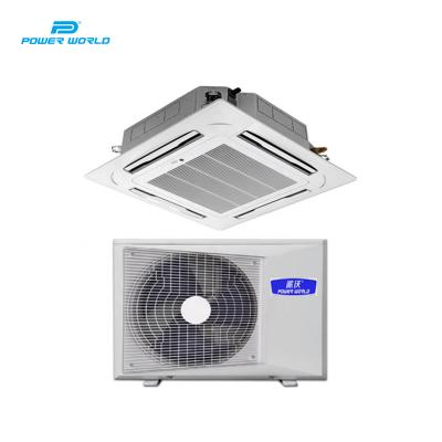 China Hotels POWER WORLD 1360 cfm Cassette Fan Coil Units Cooling Ceiling Wall Fan Coil for sale