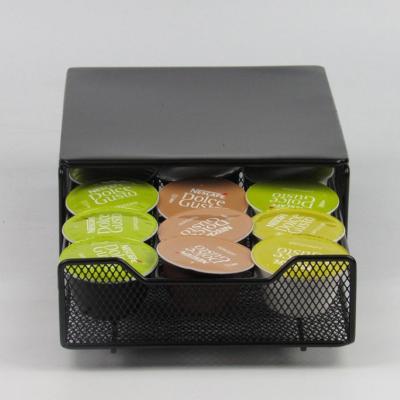 China CD9255 12PCS Dolce Enthusiasm Coffee Capsule Stand Holder Sustainable Drawer for sale