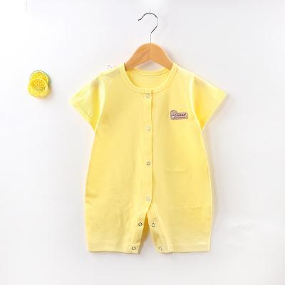 China 100%cotton Breathable Wholesale OEM Boy and Baby Girls Rompers Baby Clothes for sale