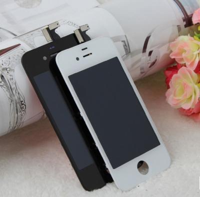 China Iphone 4 4S complete full Assembly LCD Touch Screen with Digitizer frame for sale