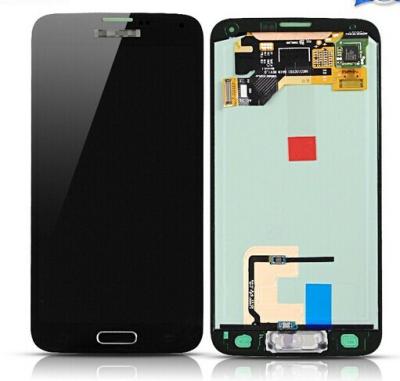 China  galaxy S5 i9600 LCD Touch Screen with Digitizer frame Assembly for sale