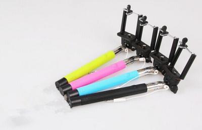 China Z07-5s plus wired selfie stick clip Monopod camera Shutter Release cable take pole for sale