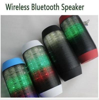 China Mini Wireless Bluetooth Pulse Speaker Support NFC Subwoofer Colorful 360 LED lights U-disk for sale