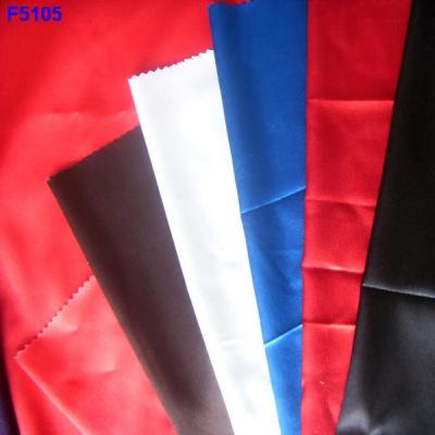 China F5105 100%polyester satin fabric 50DX75D 80gsm 150cm for sale