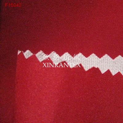 China F1504 100% polyester fabric bonding with poly kniting for sale