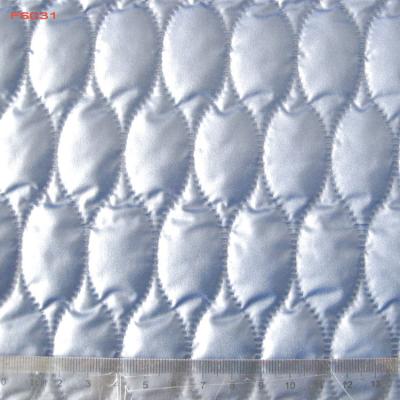 China F6031 polyester termo quilting fabric for poly wadding jacket downcoat for sale