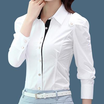 China F4856  lady fashion shirt fabric cotton/poly  spandex plain 40SX75D+40D 105GSM 57/58