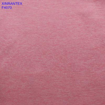 China F4070 Polyester fabric melange two tones effect melange for fashion jacket for sale