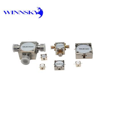 China Winnsky high performance high power, waveguide, ferrite broadband rf FCR/L circulator for sale