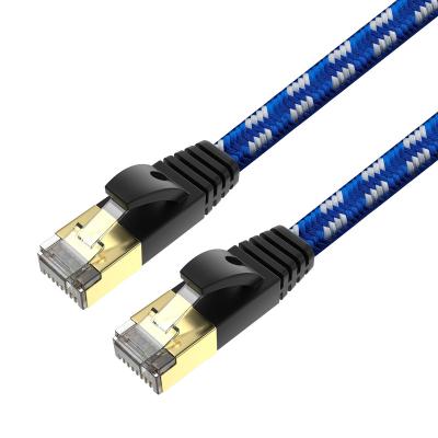 China Durable Cat7 Cable SSTP  Lan 1000ft 100FT 150FT Roll Per Ethernet Flat Network Cable Cat 7 for sale