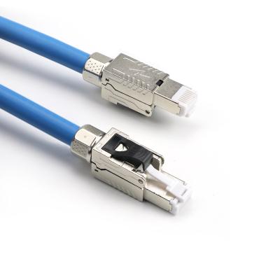 China Durable 40G high speed 2000Mhz double shielded 22AWG 23AWG SSTP CAT 8 SFTP CAT8 CAT7E ethernet function network cable for sale