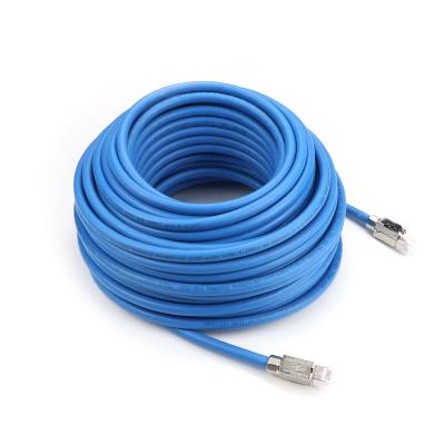 China Durable Preferential price network cable Cat8 4 twisted pair 22awg Soild 300FT/1000FT S/FTP 10 gigabit network cable for sale