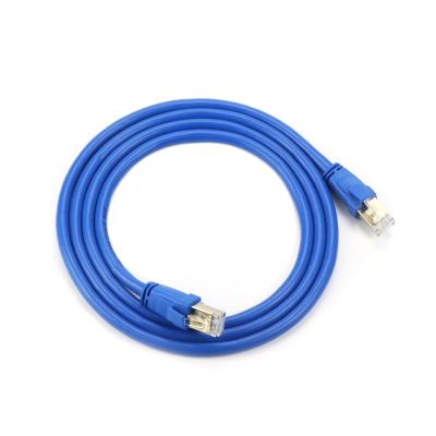 China Durable Hot Selling CAT8 SSTP 26AWG 40/50/75 FT Network Lan Ethernet Cable for sale