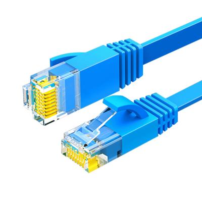 China Convert Wifi Ethernet Utp Rj45 Cat 6 Network Cable Cat6 Ethernet Cable Cat6 Jumper Flat Jumper E4U6P02P2 for sale