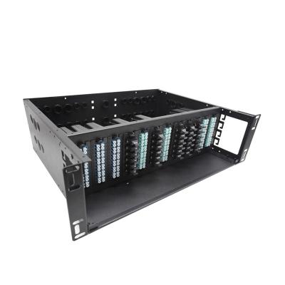 China FTTH Customized Frame Pigtail ODF Splice Fiber Storage Integrated Optical Fiber Tray for sale