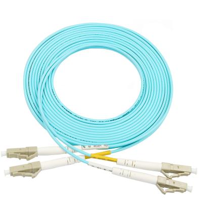 China FTTH Low Loss And Wear Resistance OM3 Jumper Patchcord Fiber Optic Patch Cord for sale