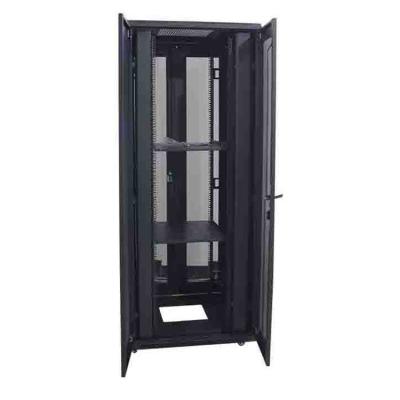 China Factory price high performance spcc 47U inch network cabinet server transparent waterproof cabinet rack tempered glass main entrance (metal door optional) 19 for sale