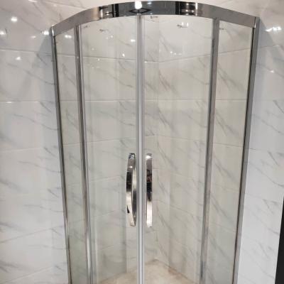 China Safety Square Shower Enclosure OEM 80151 Newly Designed Shower Room Arch Sliding Door Shower Room Barrier Enclosure for sale