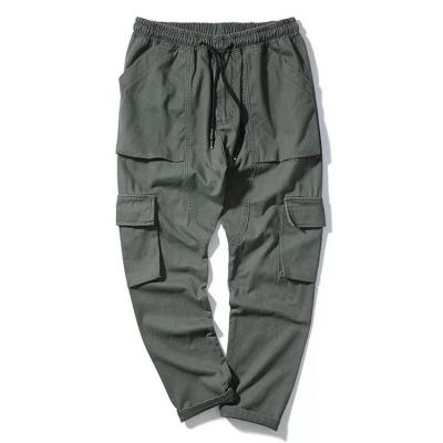 China Custom Wholesale QUICK DRY Pocket Straight-Leg Cargo Legging Causal Pants For Men for sale