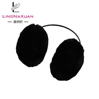 China Safety Winter Fur Proof Headband Plain Dyed Healthy Earmuff for sale