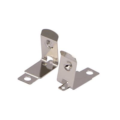 China SMD/SMT Precision Metal Nickel Plating Contacts AA Battery Spring Clips for sale