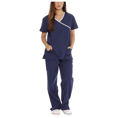 China Best Quality Medical Uniform Doctors And Nurses Female Scrub Nursing Medical Uniform Sets Scrub Hospital for sale