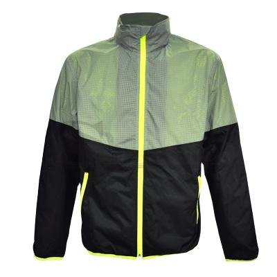 China Wholesale Custom Fashion Men's Breathable Zipper Jacket Reflective Casual Jacket For Men for sale