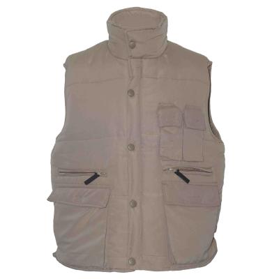 China Hot Sales Fashion Breathable Warm Winter Style Polyester Waistcoat Working Bodywarmer Vest for sale