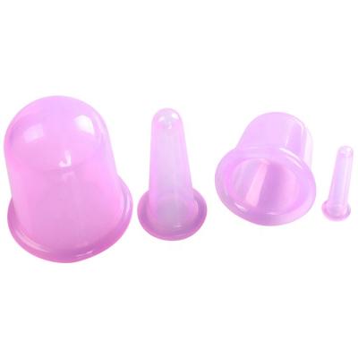 China Chinese Anti Cellulite Massager Face Shaping Therapy Cup Massage Sets Silicone Vacuum Suction Cup Shaping Cups for sale