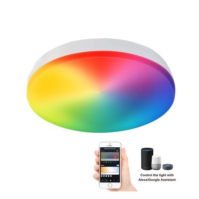 China BUBO Smart Ceiling Light Wireless WiFi Control, RGB Full Color Dimmable, CCT Adjustable, Dimmable, 30cm, 24W, 2000lm, CRI90, 220V for sale