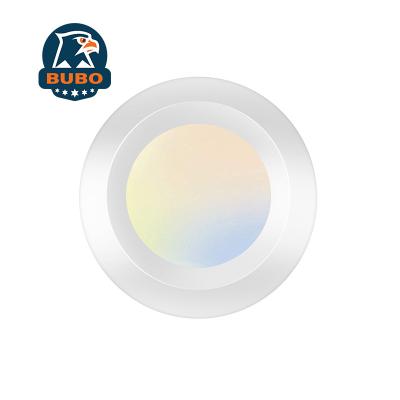 China Bubo Energy Saving High Lumens Downlight Motion Activated Dusk Dawn Radar Sensor Recessed Ceiling LED Disc Light for sale