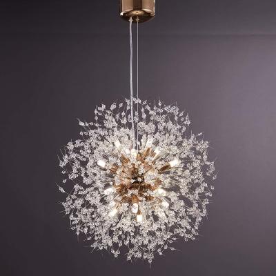 China Modern Pendant Lighting Dandelion Sputnik Chandelier Light Fixture Firework Chandelier For Dining Room for sale