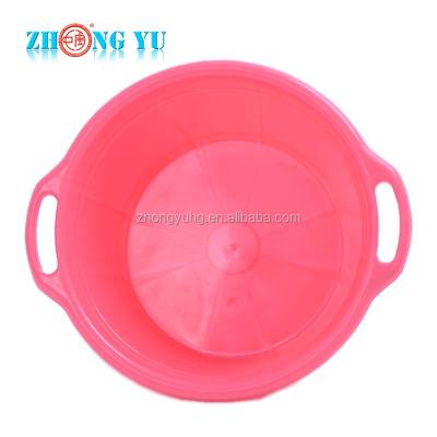 China Sustainable Plastic Clothes Washing Tub And Basin, 30L Household Basin, Plastic Laundry Tubs for sale