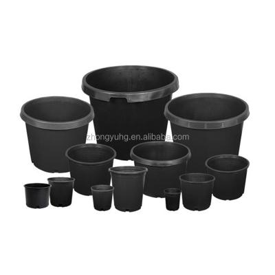 China Hot-selling High Quality Modern Plant Nursery Plastic Rectangular Unique Design Clear Pots for sale