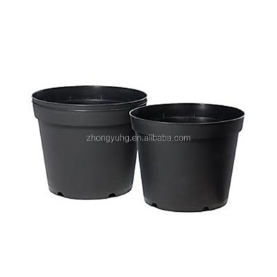 China Modern Greenhouse Garden Used High Quality Cheap Colors Double HDPE Durable Foldable Soft Black Plastic Nursery Pot for sale