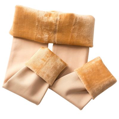 China Autumn Winter Warm Fleece Sexy Fleece Pantyhose High Quality Thick Breathable Autumn 200g Thick Pantyhose For Ladies for sale