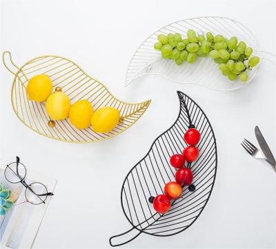 China Creative net red fruit basket Nordic personality home living room fruit dish Europe style fruit dish snack basin for sale