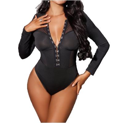 China Anti-pilling Customize Shapewear Seamless Breathable Sexy Waist Tighten Big Even V-shaped Breasts Spandex High Quality Shapewear Beauty for sale