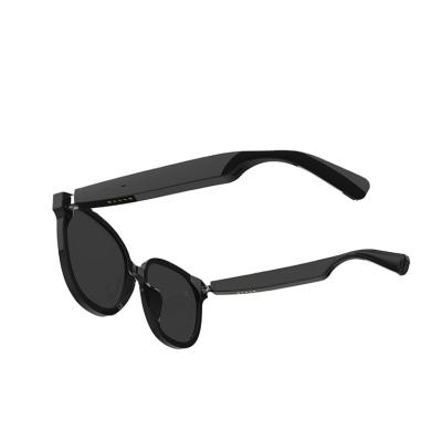 China Black Detachable Frames Audio Glass Smart Sunglasses Eye Record Glasses Detachable Sights Audio Glasses for sale